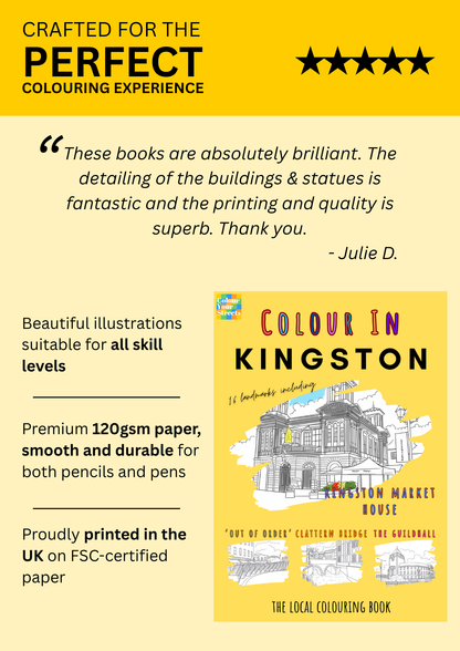 Kingston Colouring Book (A4)