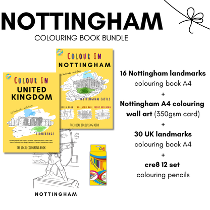 Nottingham Colouring Book Bundle