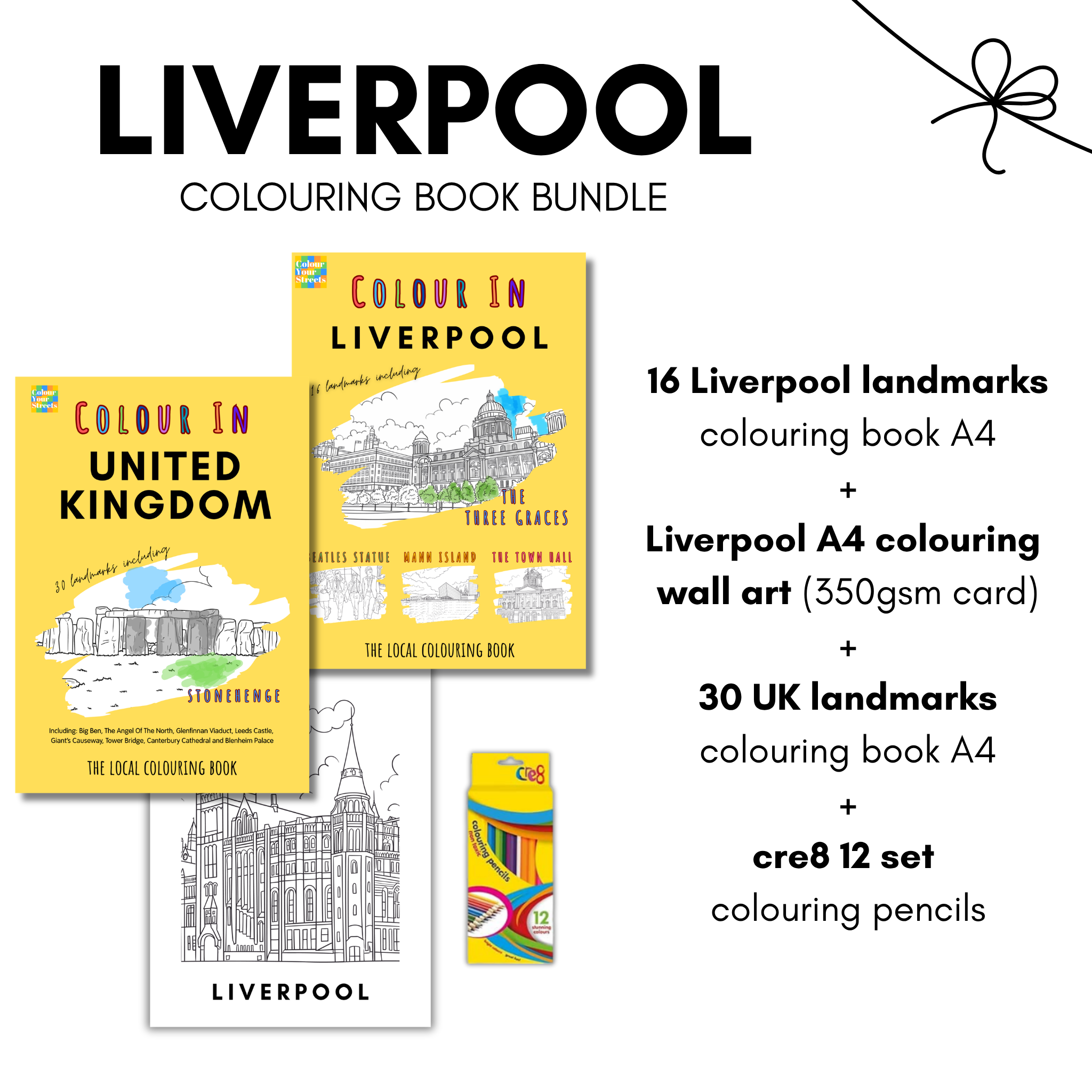 Liverpool Colouring Book Bundle