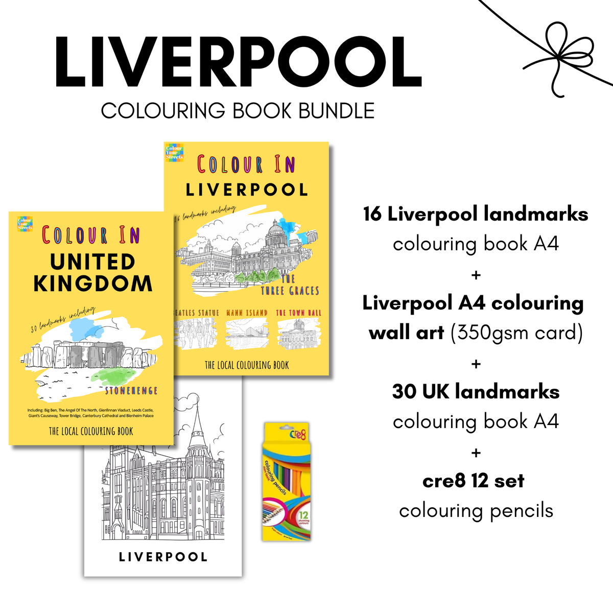 Liverpool Colouring Book Bundle