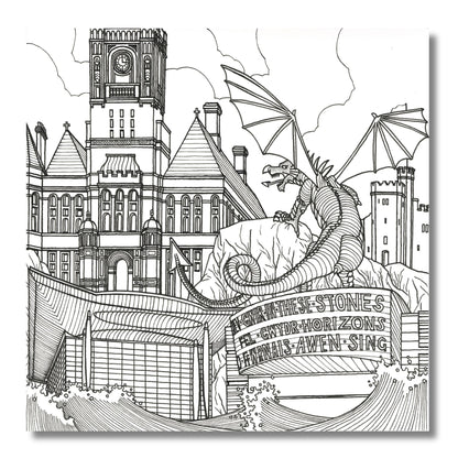 Enchanting British Cities Colouring Book