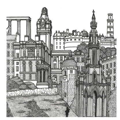 Enchanting British Cities Colouring Book