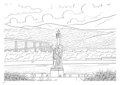 San Diego Coloring Book (A4)