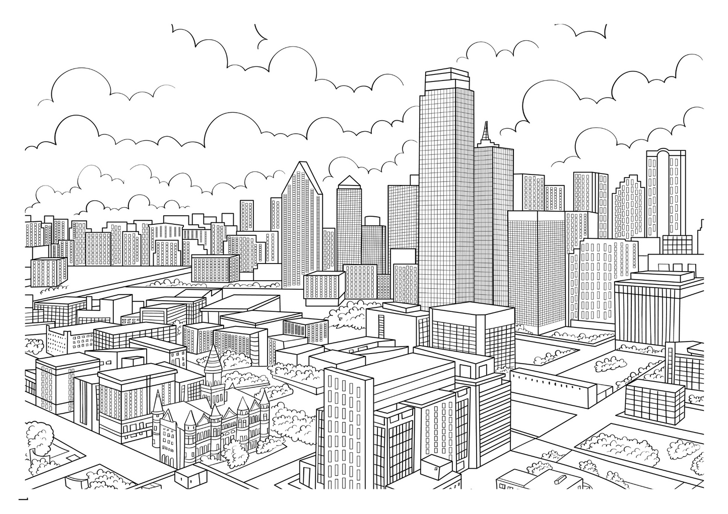 Dallas Coloring Book (A4)