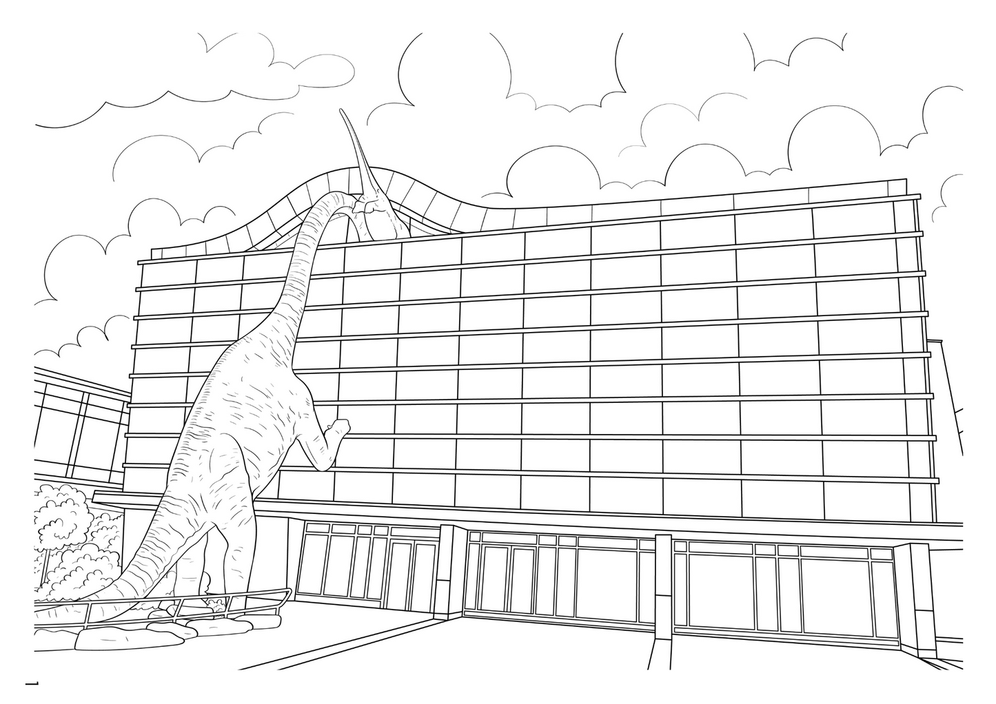 Indianapolis Colouring Book (A4)