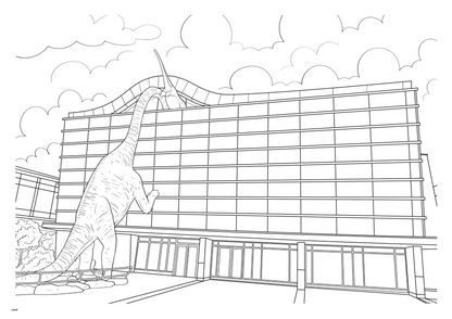 Indianapolis Colouring Book (A4)