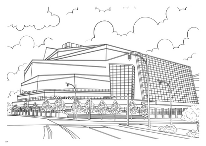 Miami Coloring Book (A4)