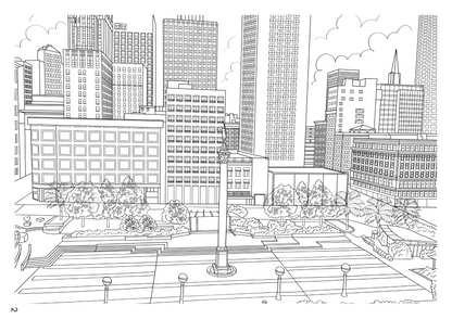 San Francisco Coloring Book (A4)