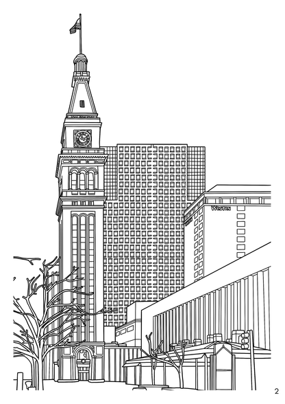 Denver Colouring Book (A4)