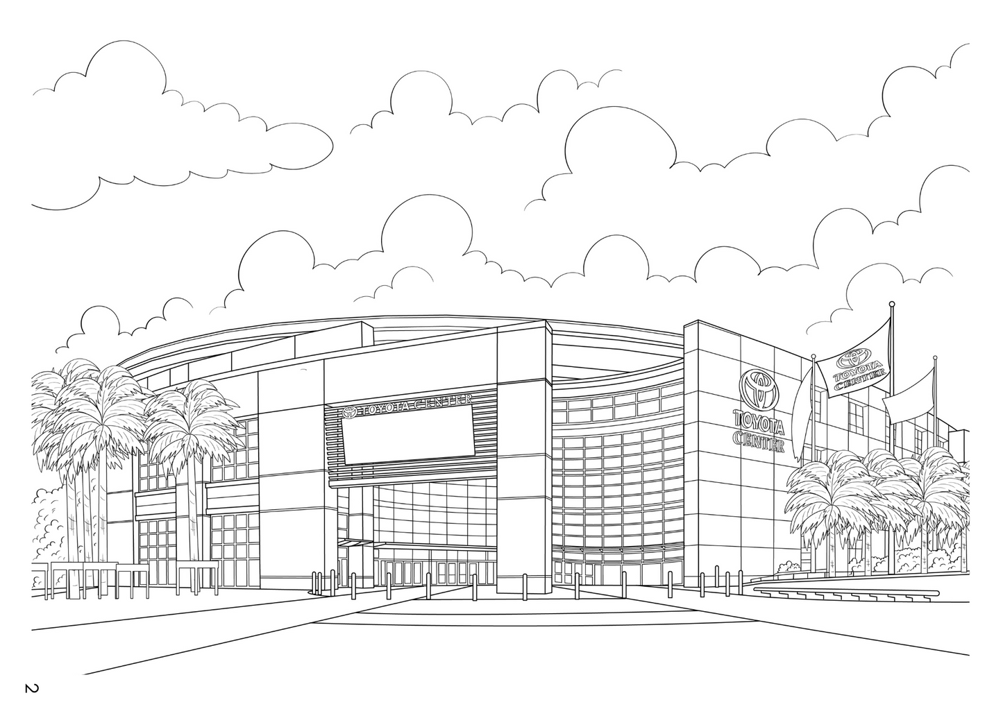 Houston Coloring Book (A4)