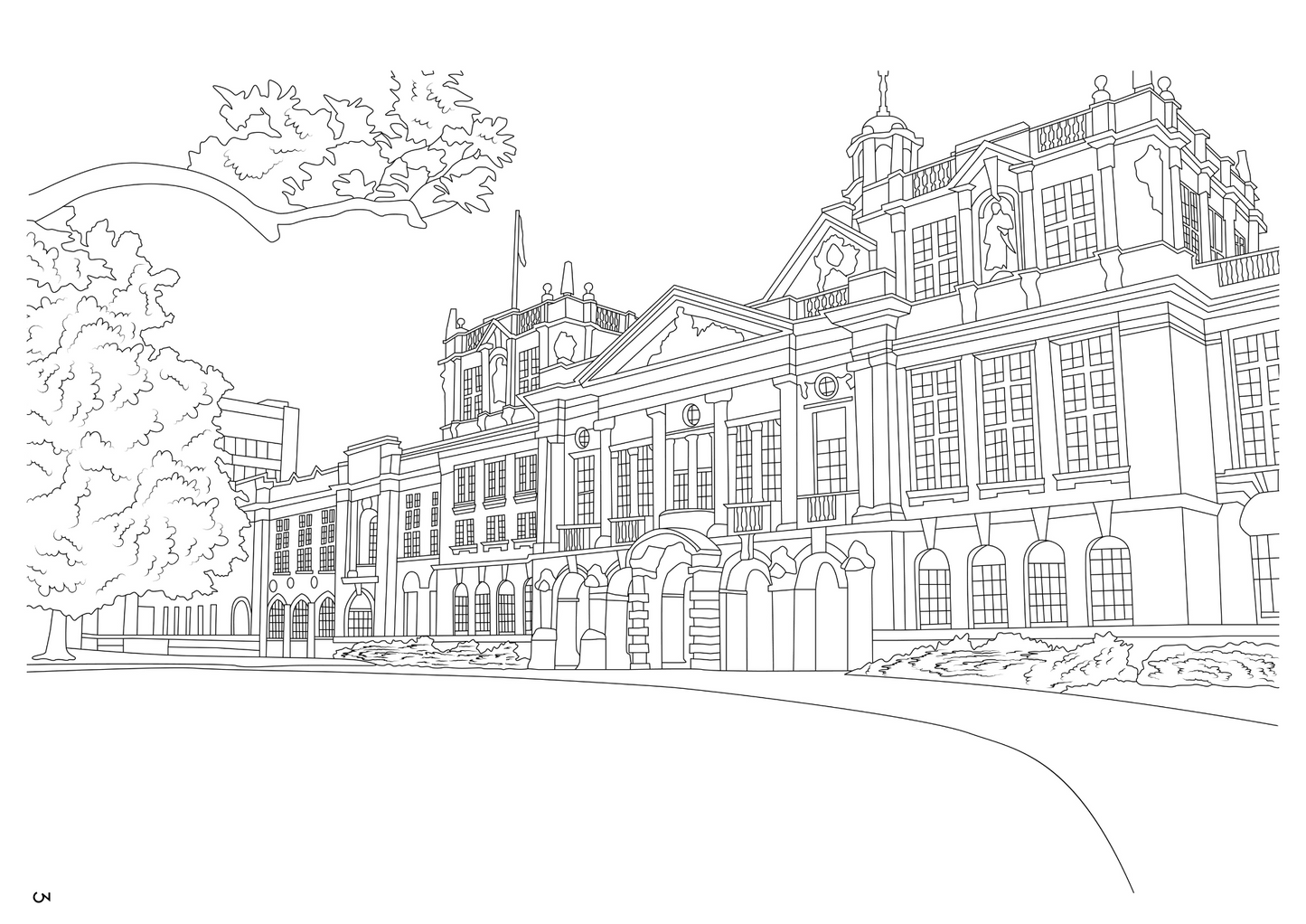 Cardiff Colouring Book (A4)