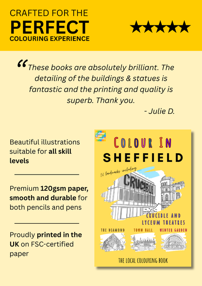 Sheffield Colouring Book (A4)