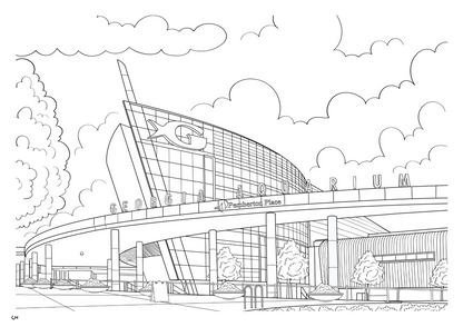 Atlanta Colouring Book (A4)
