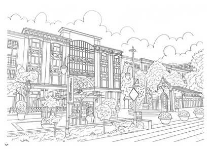San Jose Colouring Book (A4)
