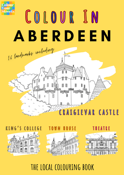 Aberdeen Colouring Book (A4)