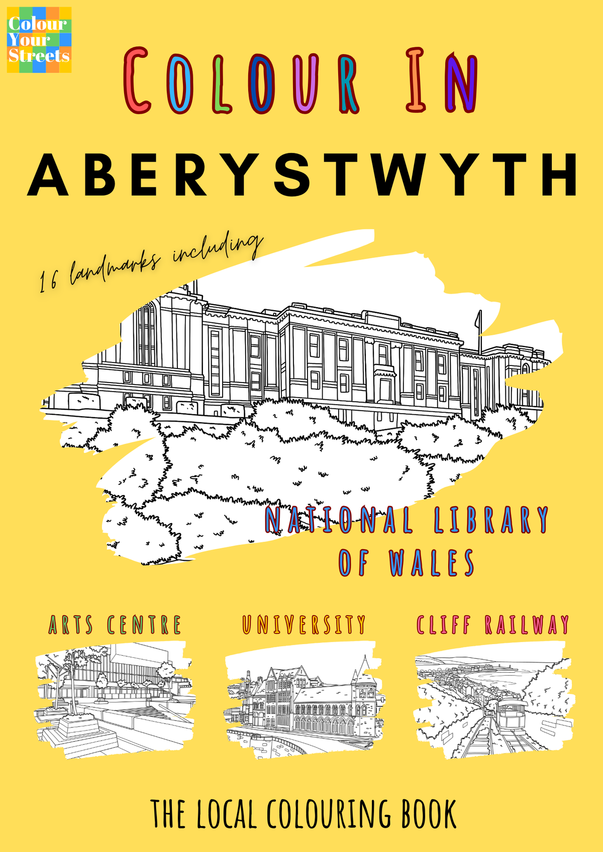 Aberystwyth Colouring Book (A4)