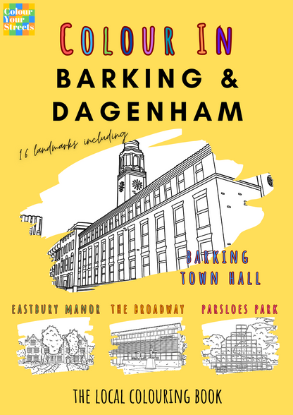 Barking & Dagenham Colouring Book (A4)