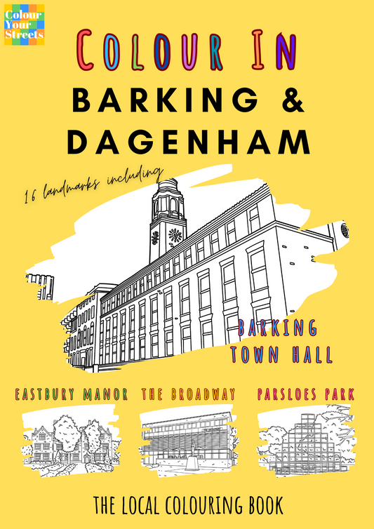 Barking & Dagenham Colouring Book (A4)