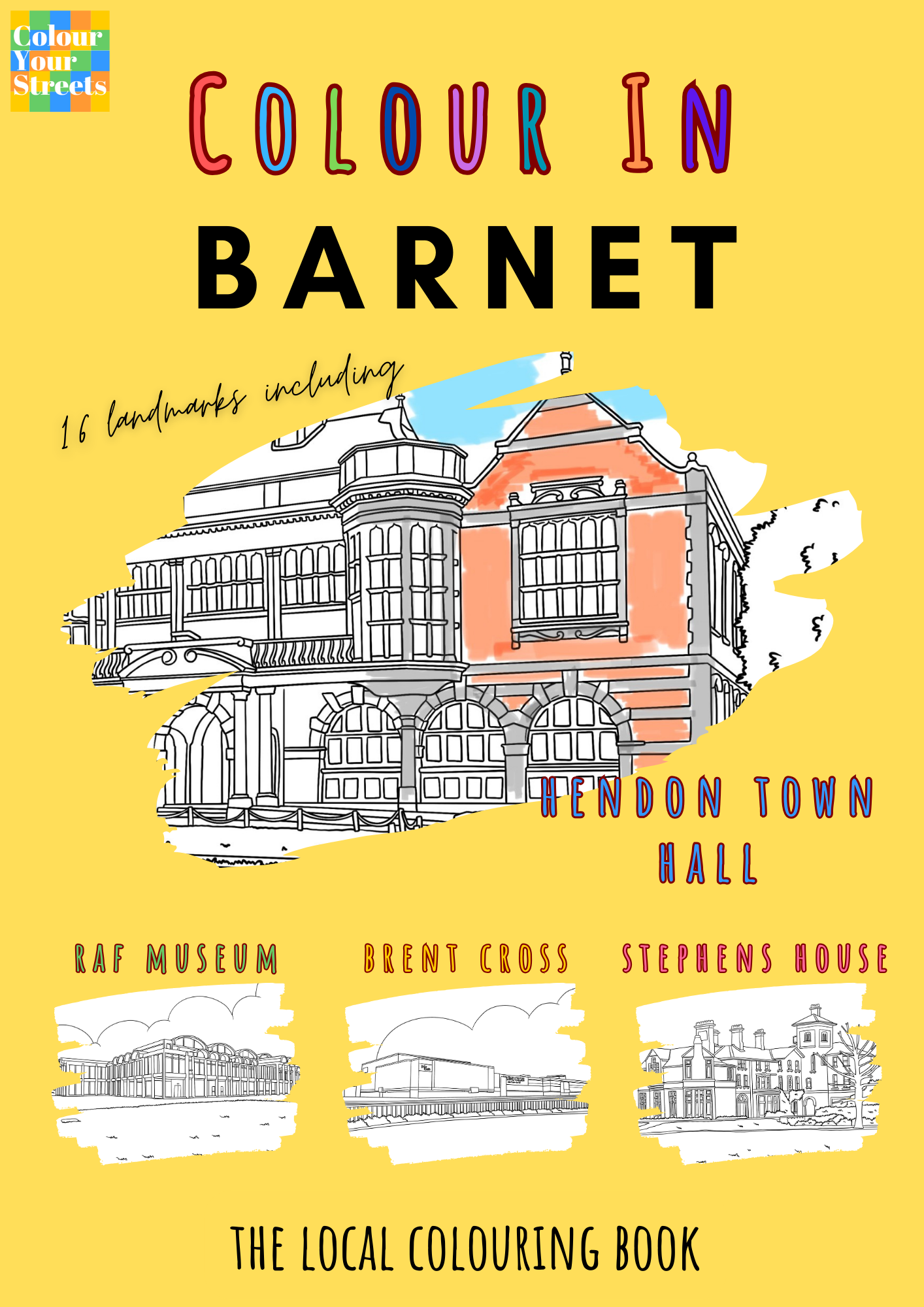 Barnet Colouring Book (A4)