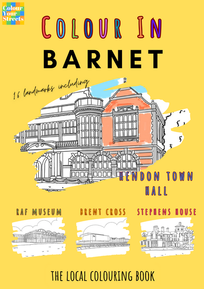 Barnet Colouring Book (A4)