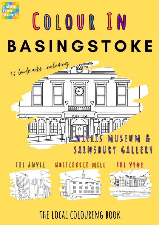 Basingstoke Colouring Book (A4)