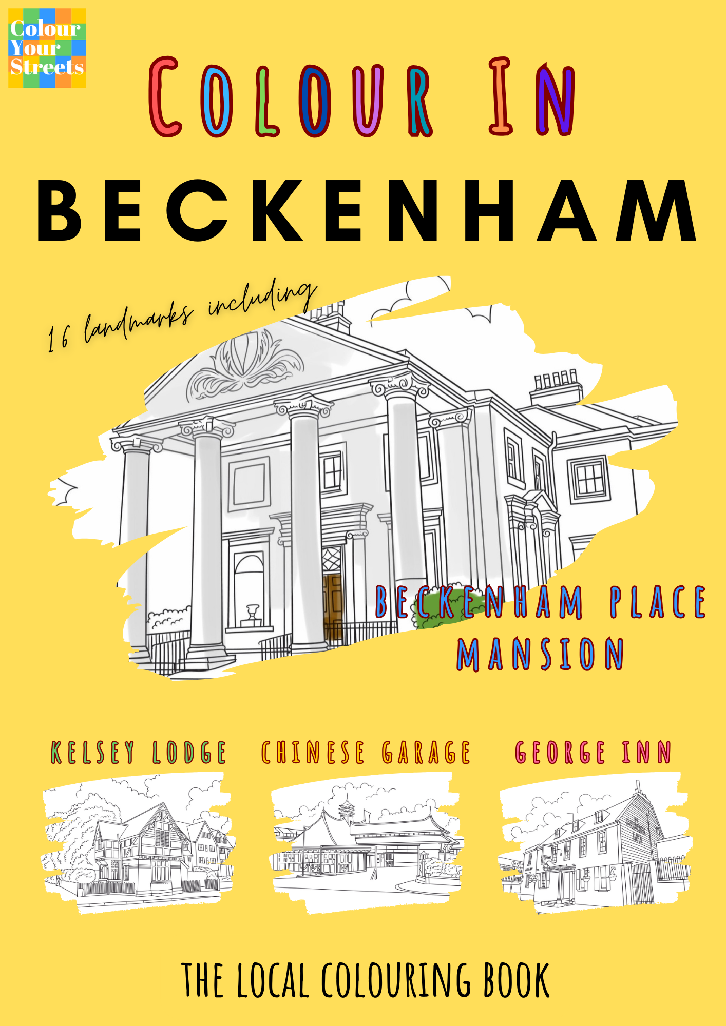 Beckenham Colouring Book