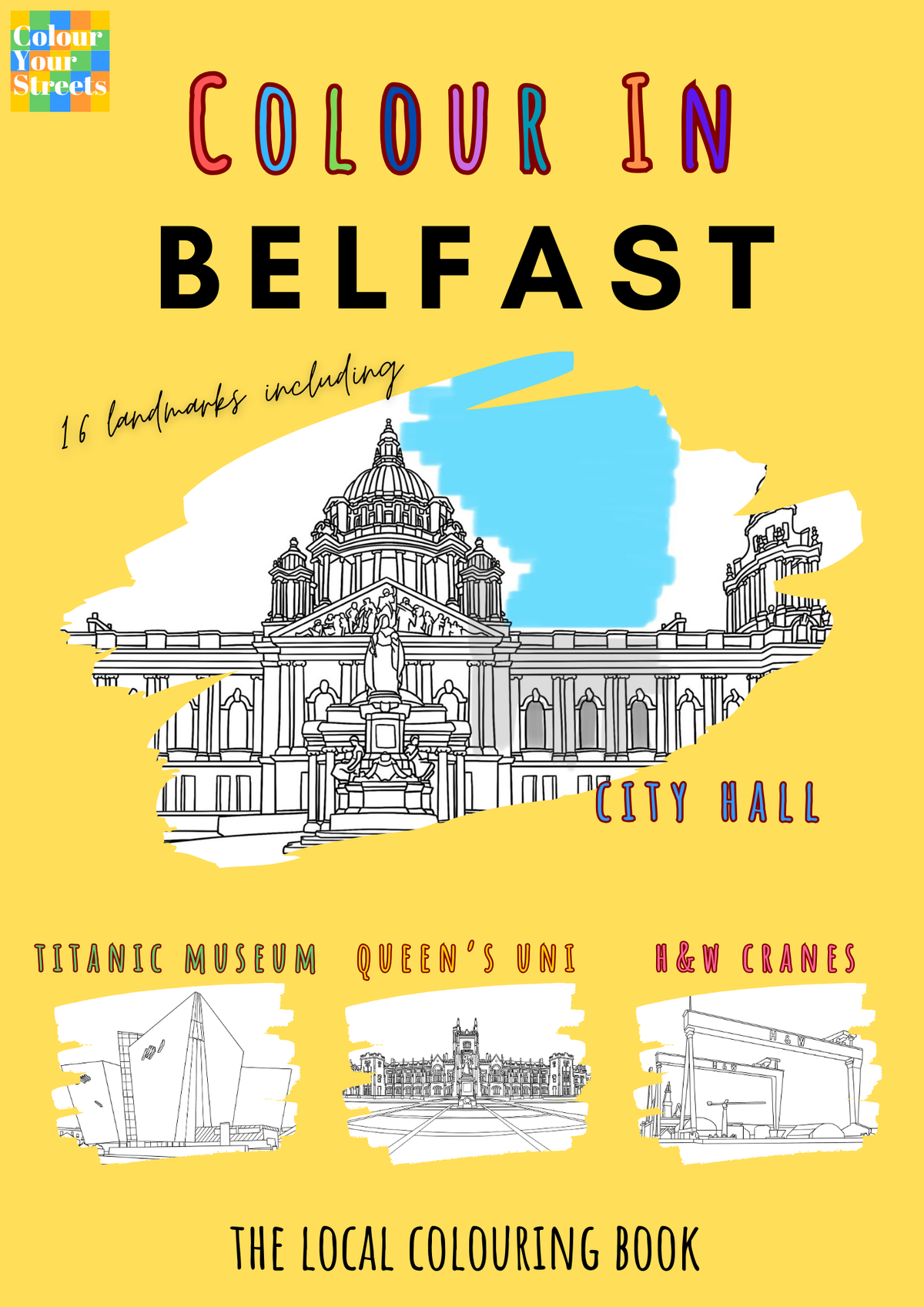 Belfast Colouring Book