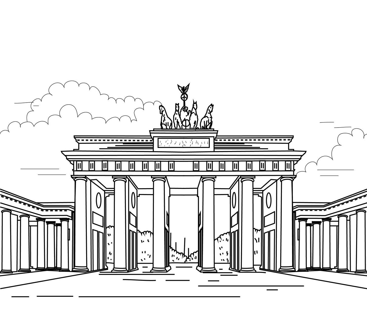 Berlin Colouring Book (A4)