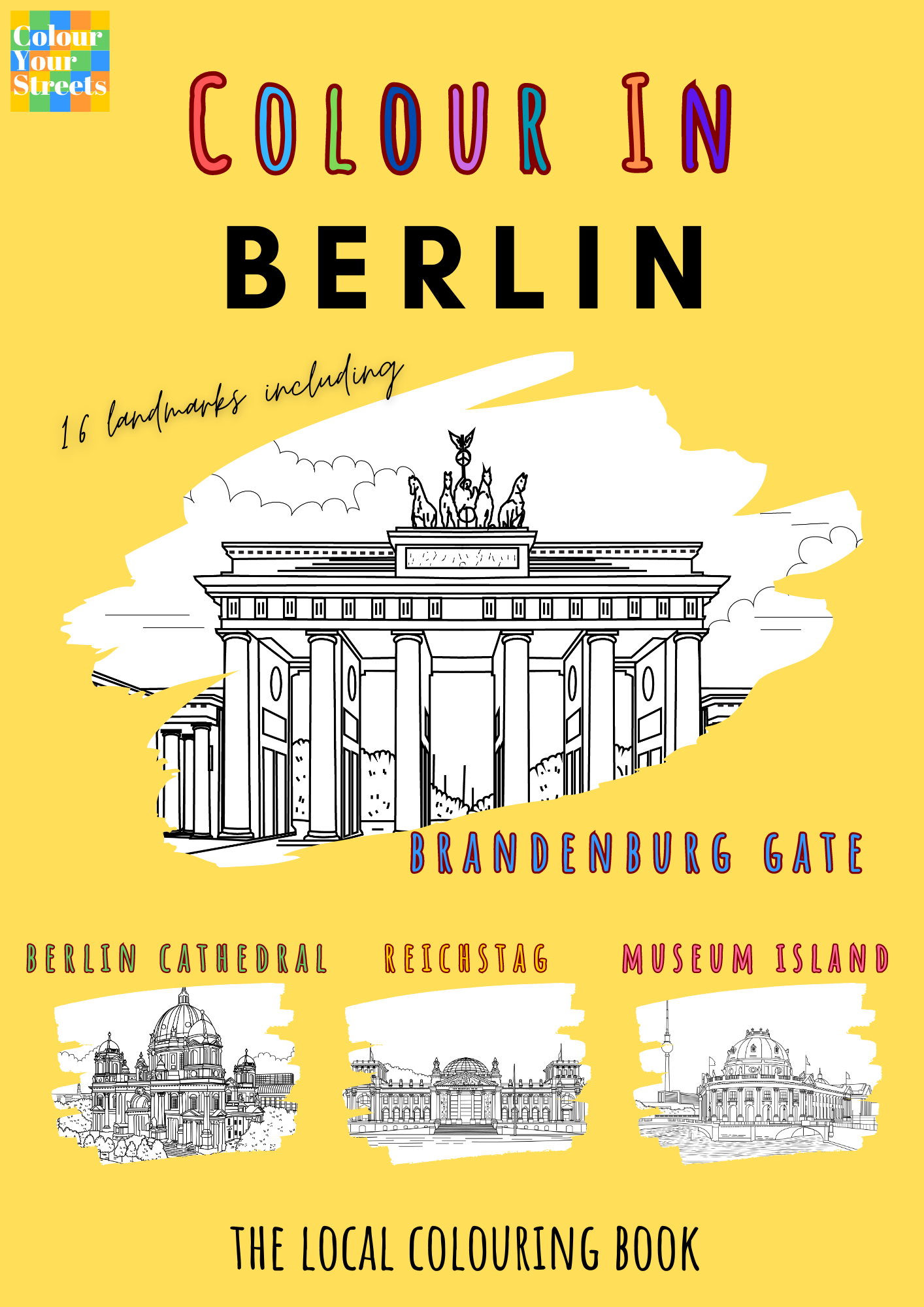 Berlin Colouring Book (A4)