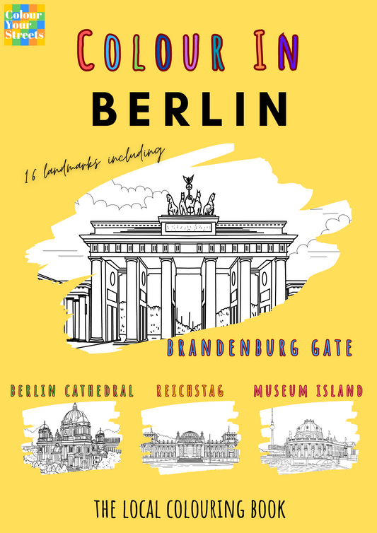 Berlin Colouring Book (A4)