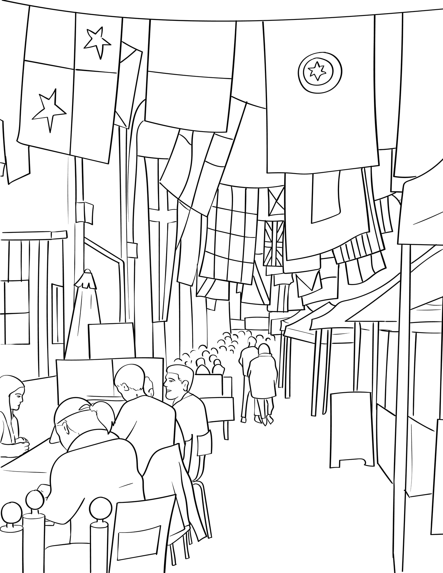 Bermondsey Colouring Book (A4)