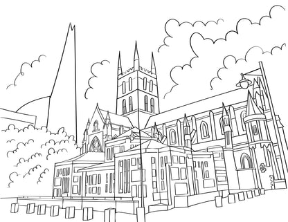 Bermondsey Colouring Book (A4)