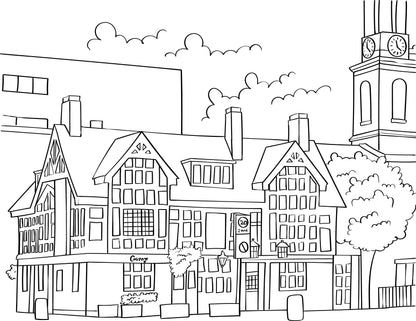 Bermondsey Colouring Book (A4)
