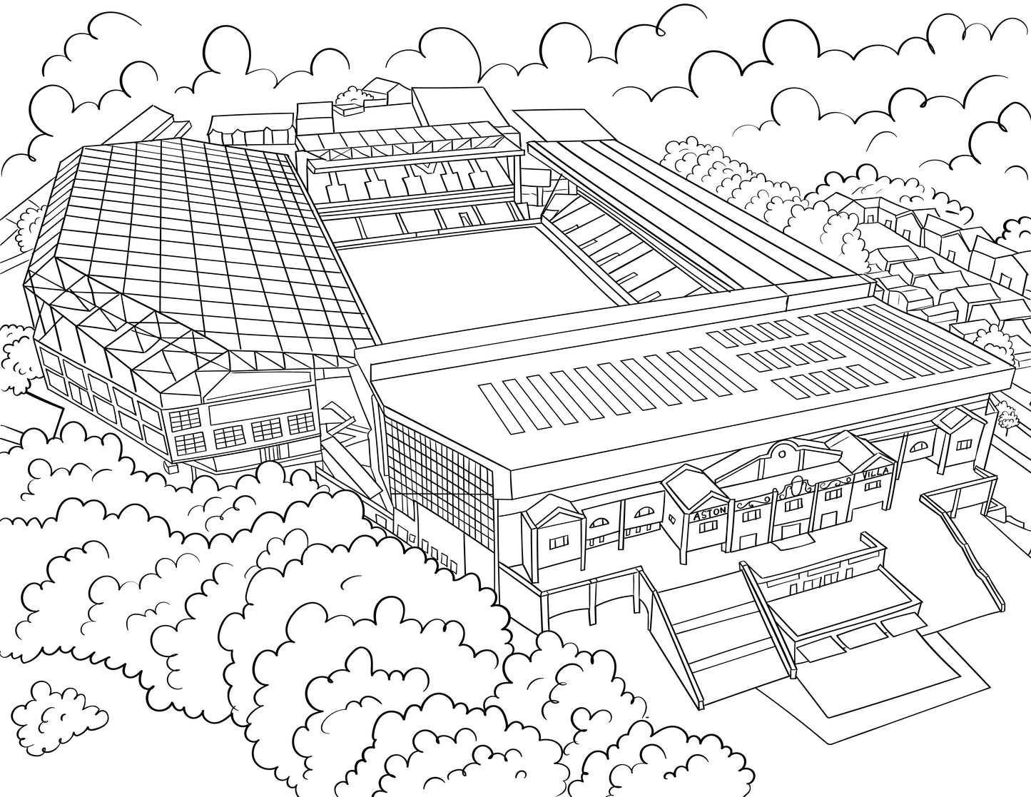 Birmingham Colouring Book (A4)