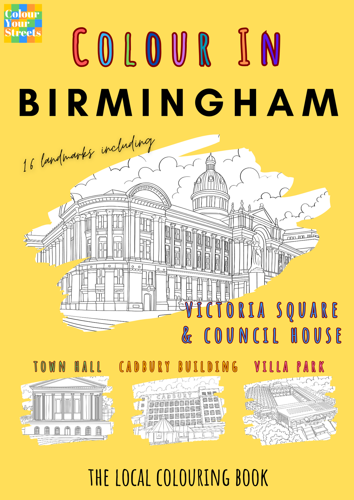 Birmingham Colouring Book