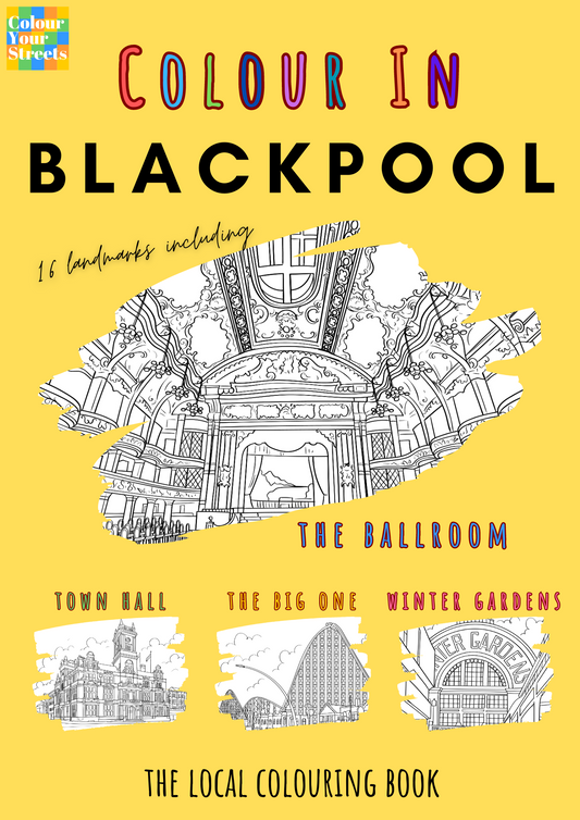 Blackpool Colouring Book (A4)