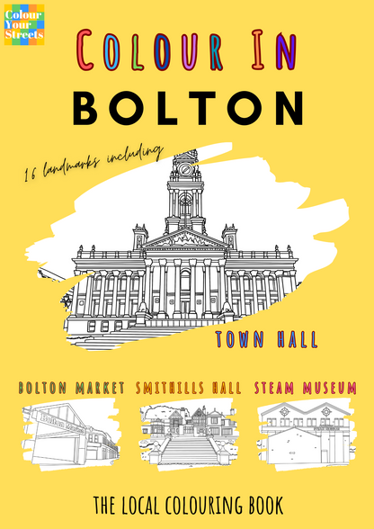 Bolton Colouring Book (A4)