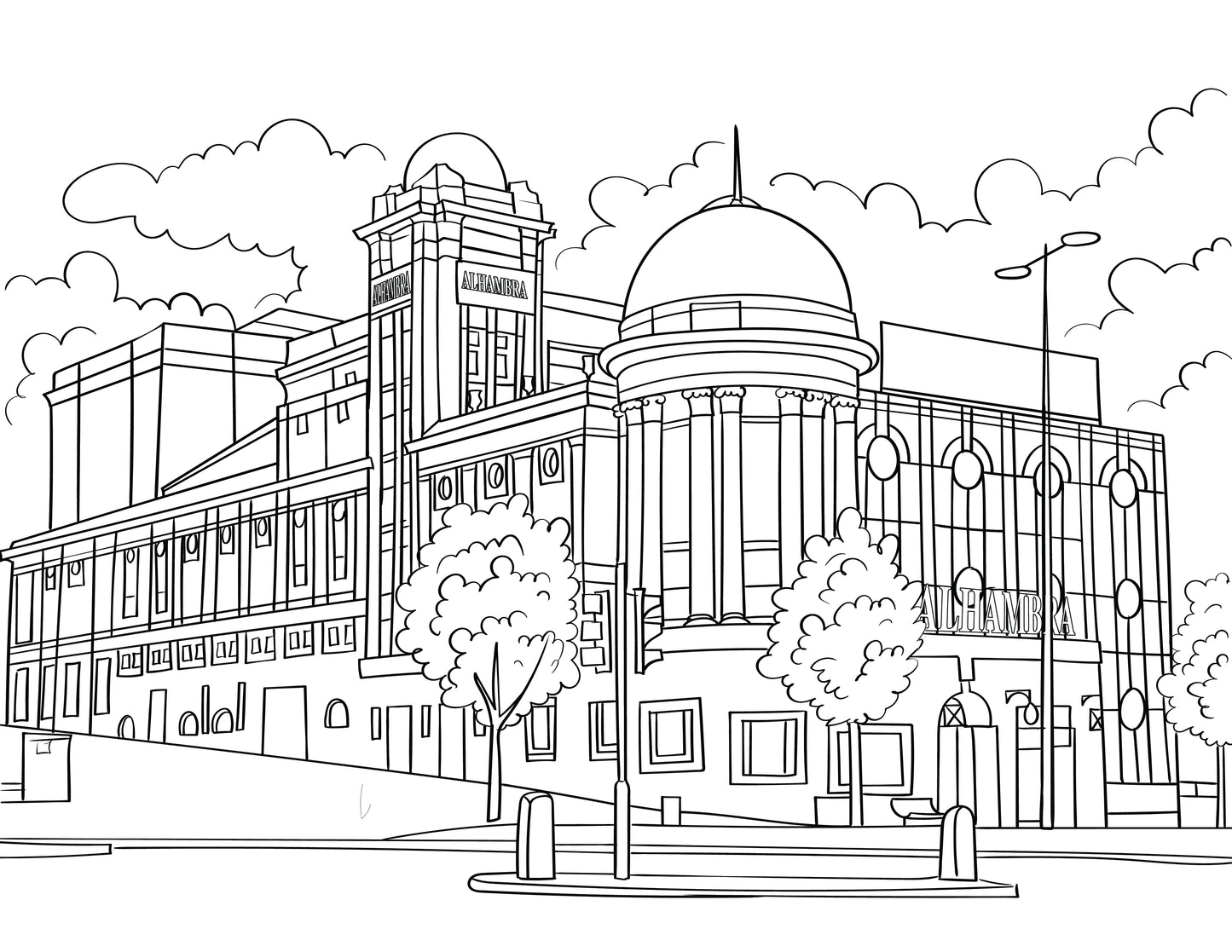 Bradford Colouring Book (A4)