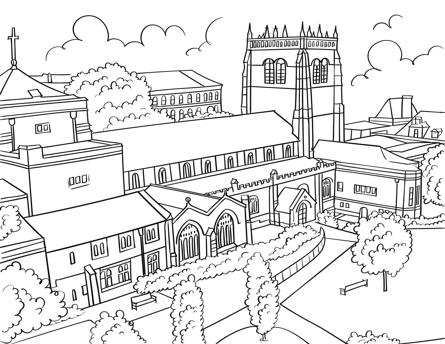 Bradford Colouring Book (A4)