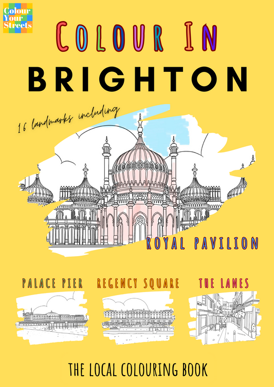 Brighton Colouring Book (A4)