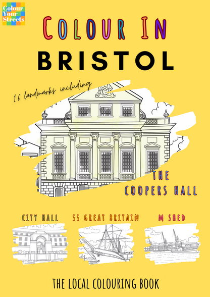 Bristol colouring book front cover