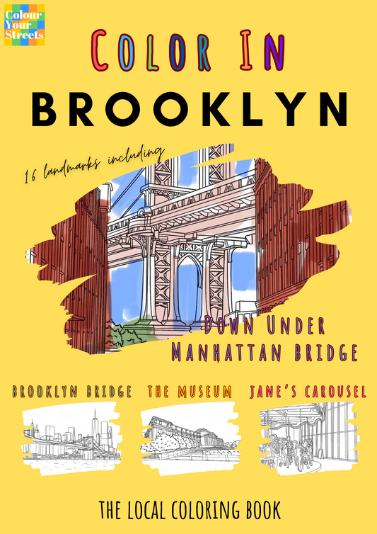 Brooklyn Coloring Book (A4)