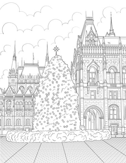 Christmas Coloring Book (A4)