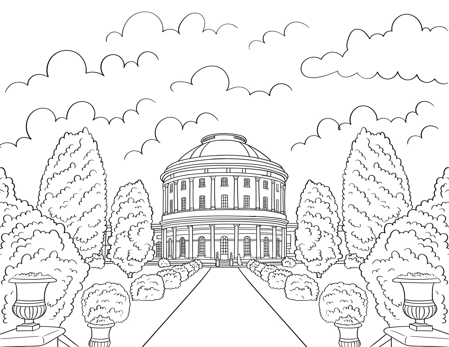Bury St Edmunds Colouring Book (A4)