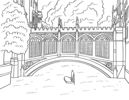 Cambridge Colouring Book (A4)