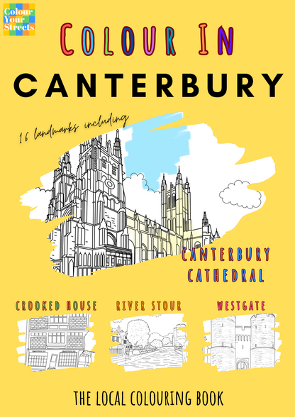 Canterbury Colouring Book (A4)