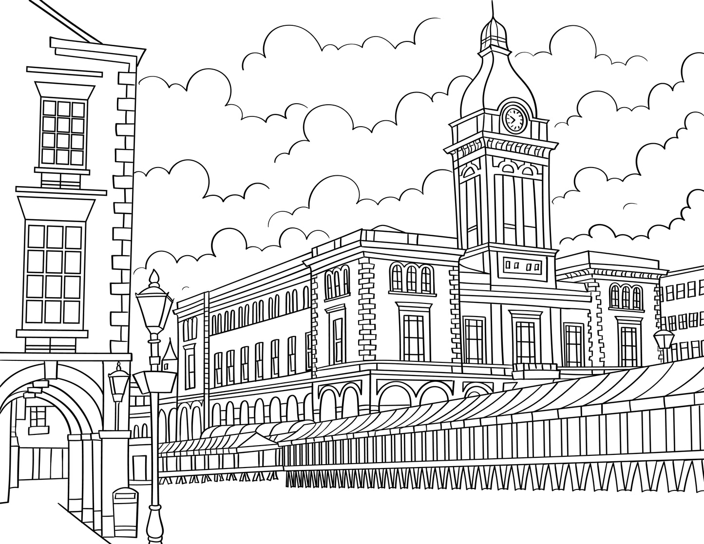 Chesterfield Colouring Book (A4)