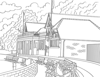 Chesterfield Colouring Book (A4)