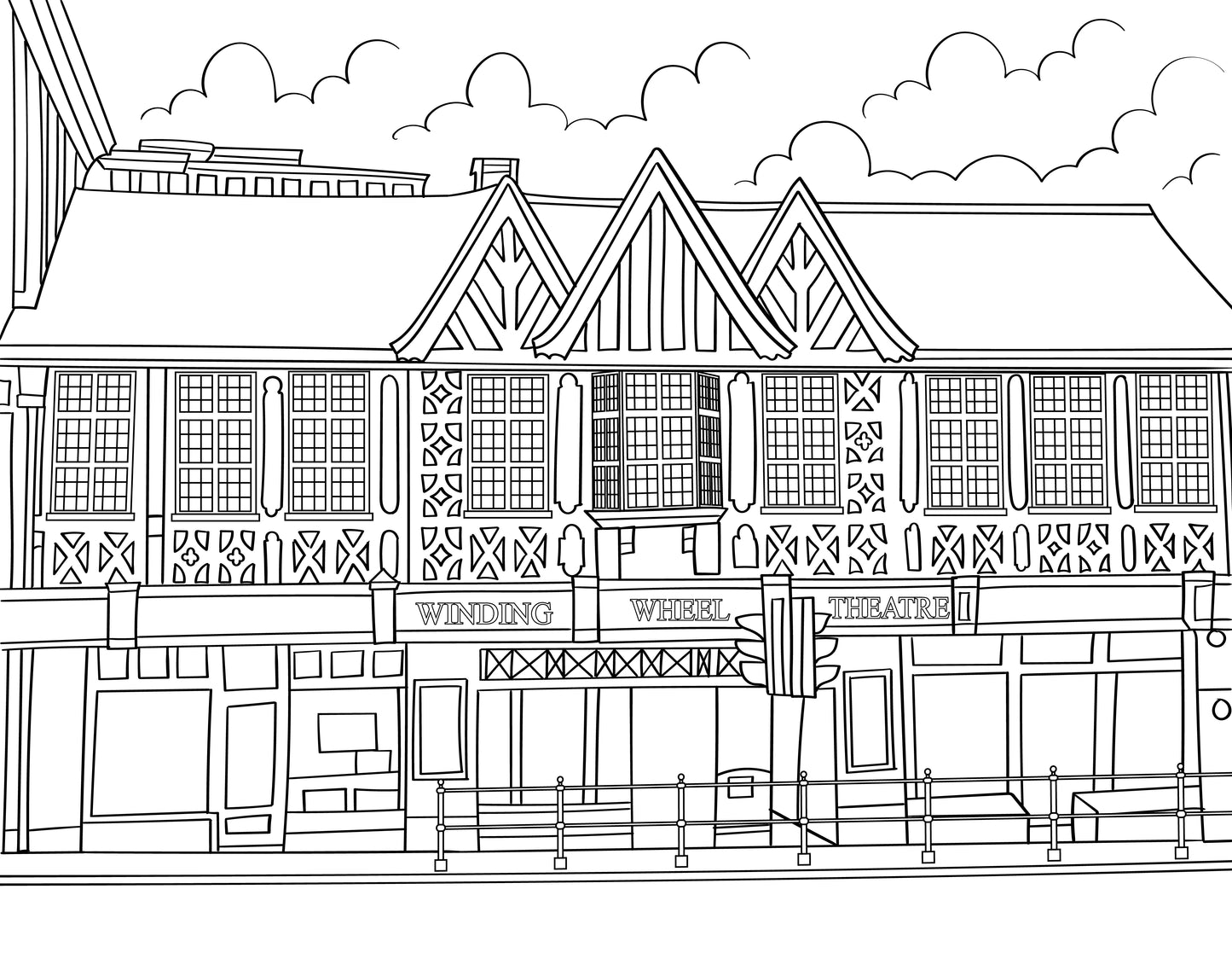Chesterfield Colouring Book (A4)