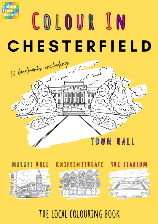 Chesterfield Colouring Book (A4)